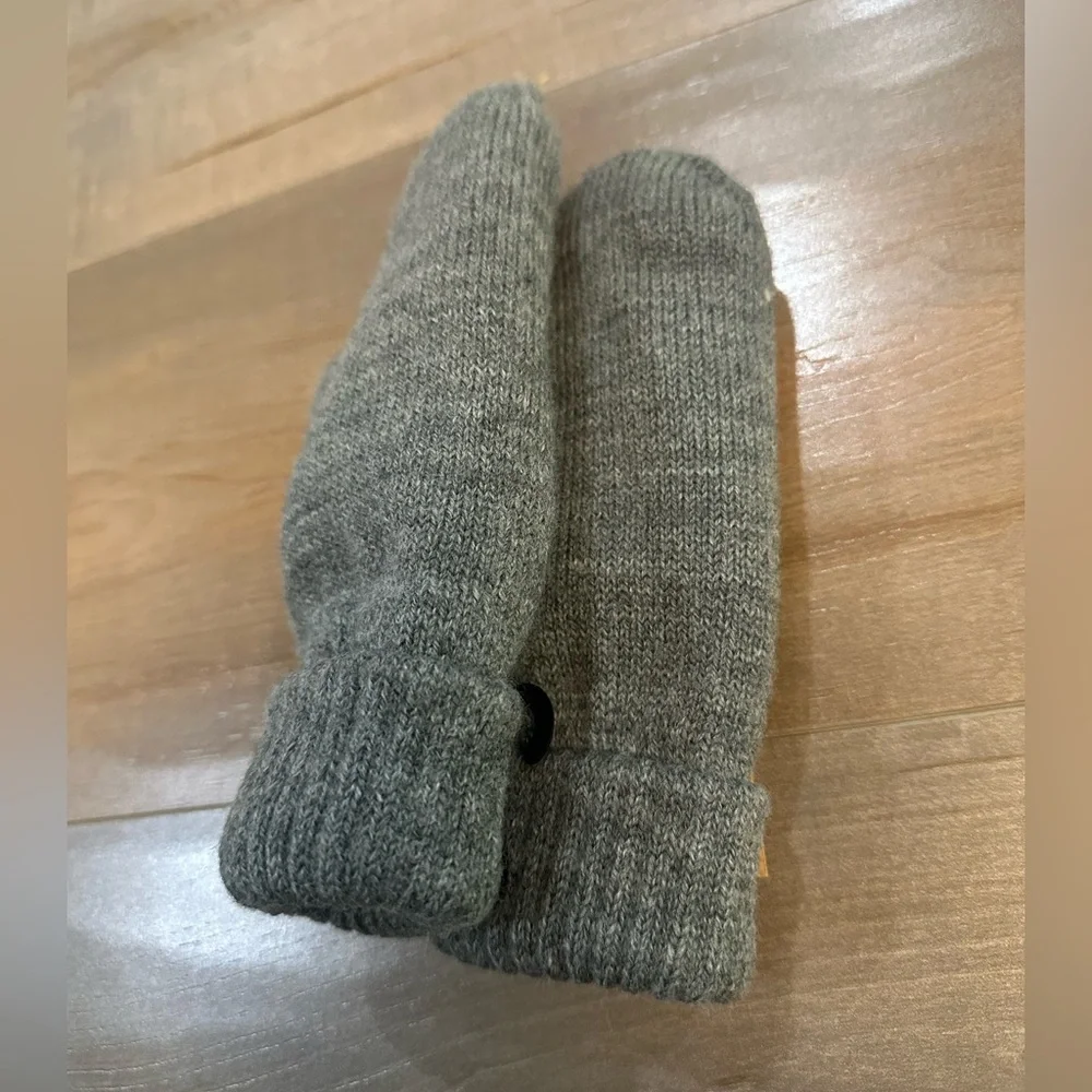 Northeast Outfitters Cozy Cabin Youth Mittens - Gray